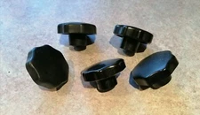 VINTAGE STRAND RANK FURSE 1/4" BSW THREADED HANDLE FOR THEATRE LIGHT OR SIMILAR