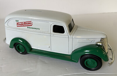 ERTL Brand Krispy Kreme 1938 Chevrolet Delivery Panel Truck Bank Die-Cast