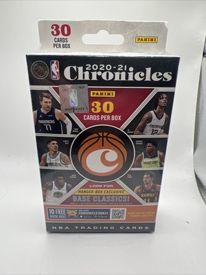2020-21 Panini Chronicles NBA Basketball HANGER BOX - 30 Cards **SEALED** NEW