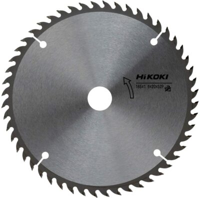 HIKOKI  Circular Saw Blade  For Wood Standard Type 0032-0267 52Teeth 165mm Japan