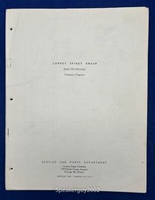 Original Lowrey Organs Schematic Diagrams Manual / DSA - Heritage -- 1