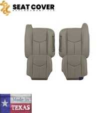 2003 2004 2005 2006 07 Chevy Silverado 1500 2500 Vinyl Bottom Top Seat Cover Tan 2003 2004 2005 2006 07 Chevy Silverado 1500 2500 Vinyl Bottom Top Seat Cover Tan