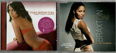 CD Toni Braxton More Than A Woman + CD Single Hit The Freeway feat. Loon