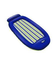 Aqua Leisure Deluxe Comfort Lounge Pool Float, XL, 69", Up to 300 Lbs.,15 Years