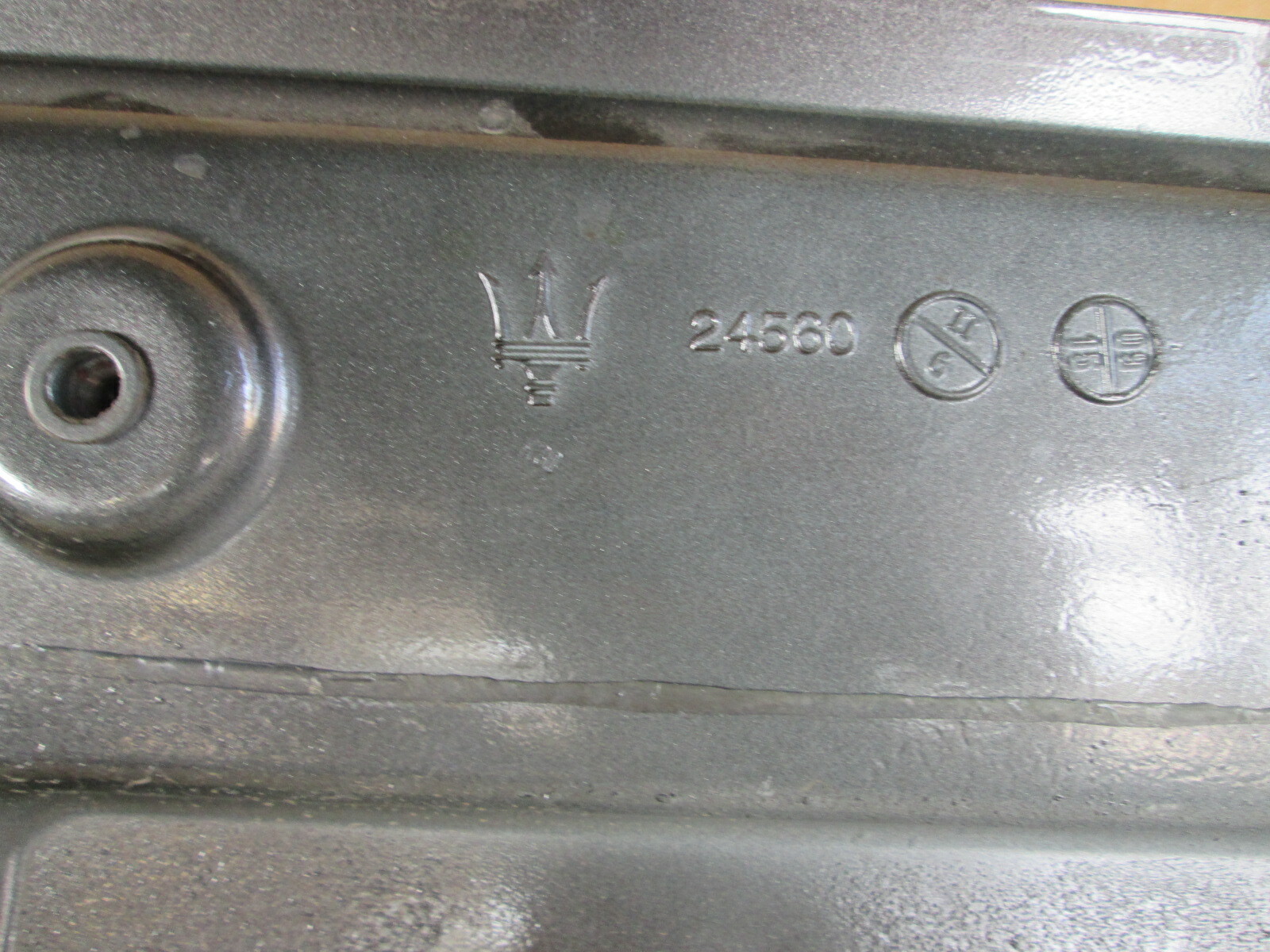 Maserati Ghibli  LH Front Door / Shell P/N 673007994