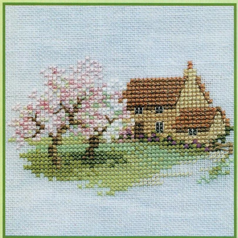 Derwentwater Designs Cross Stitch Kit - Minuets - Orchard Cottage