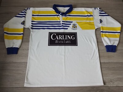 Leeds Rhinos RLFC Rugby League Away Shirt 1990/1991 Umbro XL
