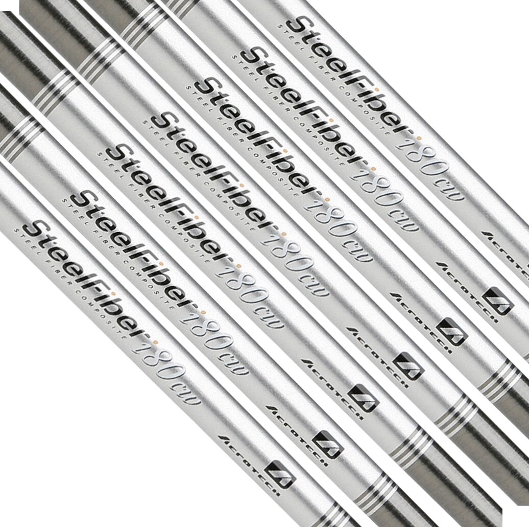 Aerotech Steelfiber i80CW Iron Golf Club Shaft SETS .355 Taper Tip