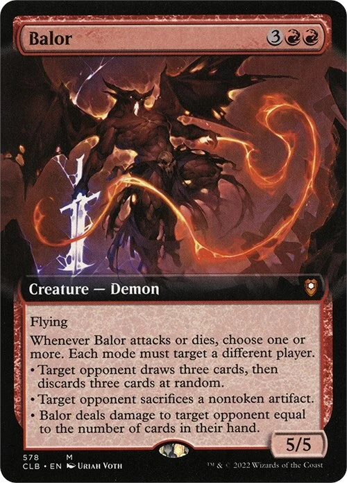 baldur's gate 『激レア』 Balor 578 Commander Legends: Battle for Baldur's Gate for sale | eBay