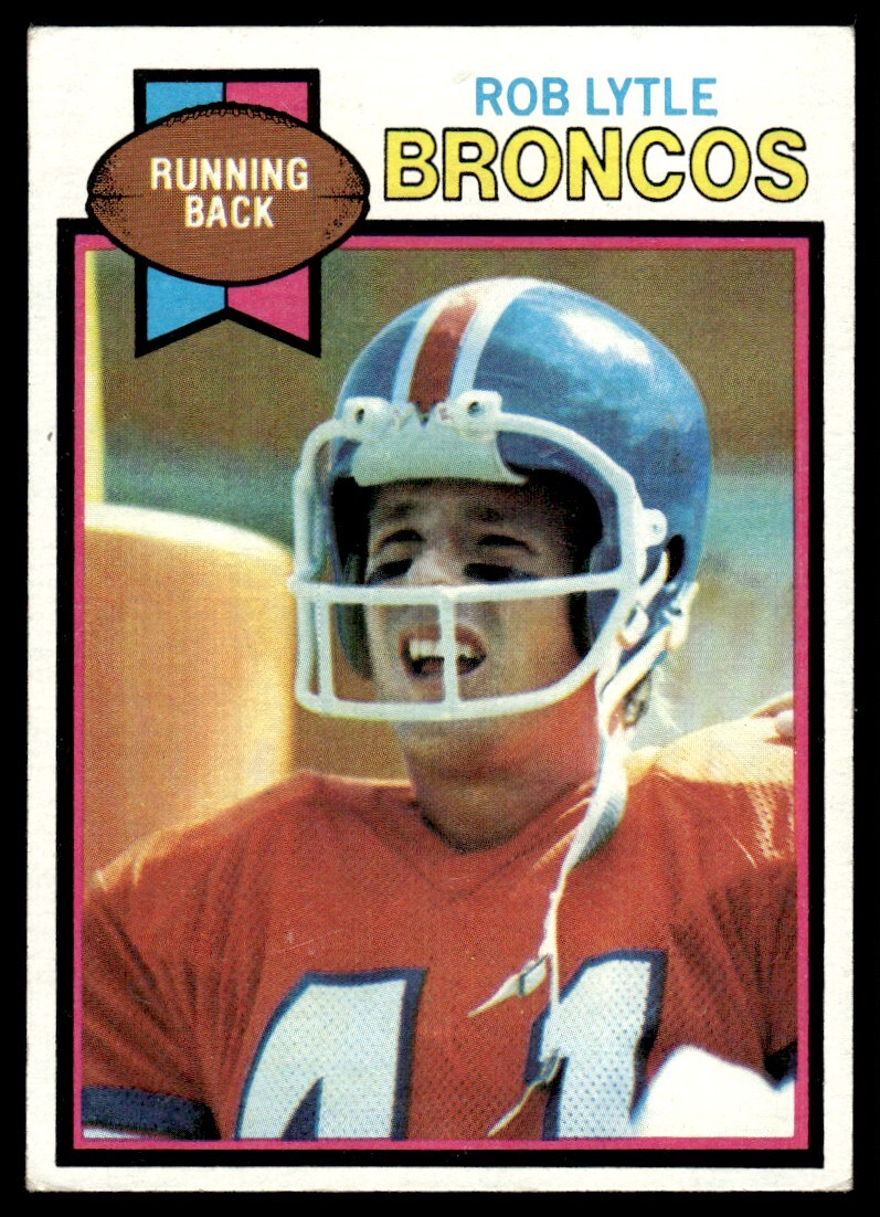 1979 Topps Rob Lytle Denver Broncos #384