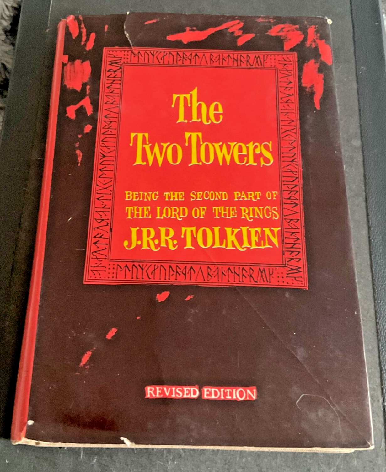 The Two Towers J R R Tolkien 2nd Edi. With Map Fourth printing (Taiwan) Bookshop