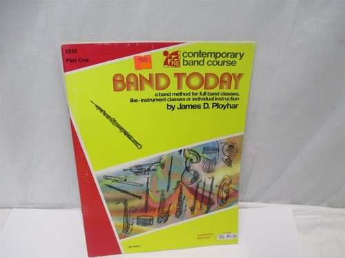 Band Today Contemporary Band Course OBOE Part One CBC00025 Softcover Book