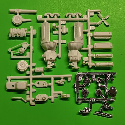 1972 GMC Jimmy Blazer 4x4 1/25 AMT Stock 350 Engine Transfer Case Model Truck