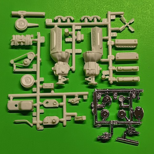 1972 GMC Jimmy Blazer 4x4 1/25 AMT Stock 350 Engine Transfer Case Model Truck