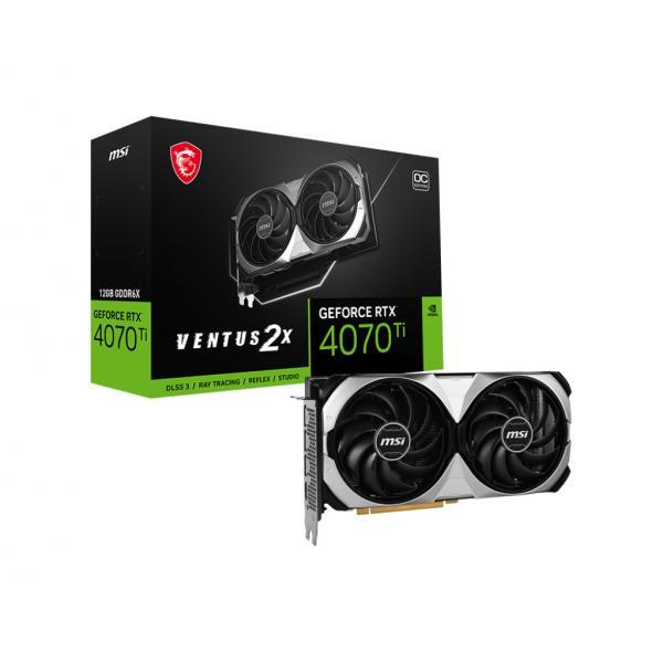 4495830 VGA MSI RTX 4070TI VENTUS 2X 12G OC 12GB DDR6X 192BIT HDMI/3*DP