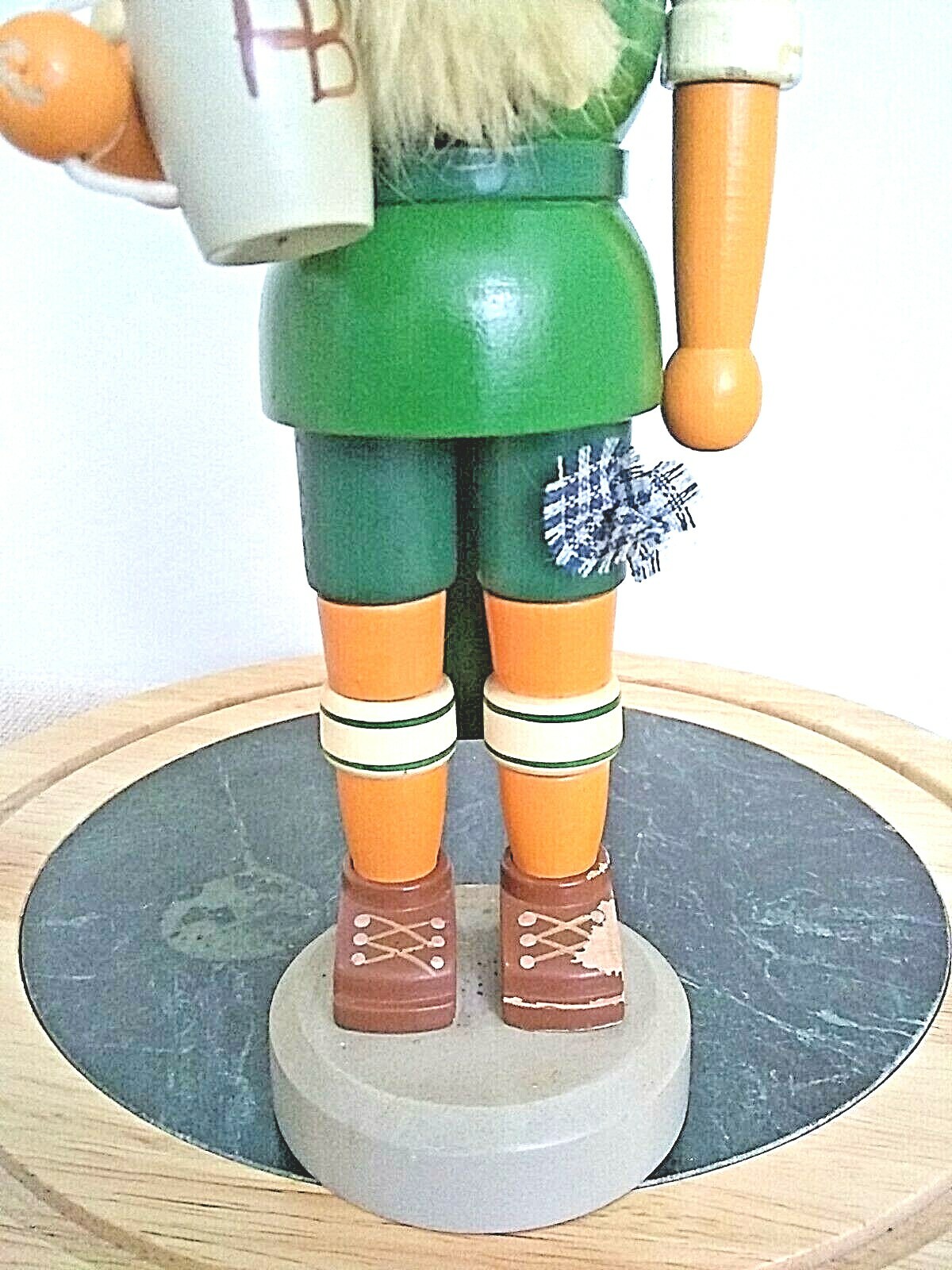 Vintage German Nutcracker Bavarian Drinker Hofbrauhaus Beer 10 1/2