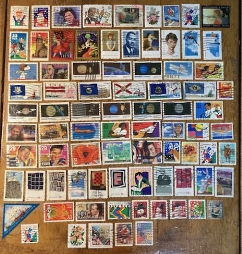 80 used 29 cent to 60 cent US postage stamps | eBay