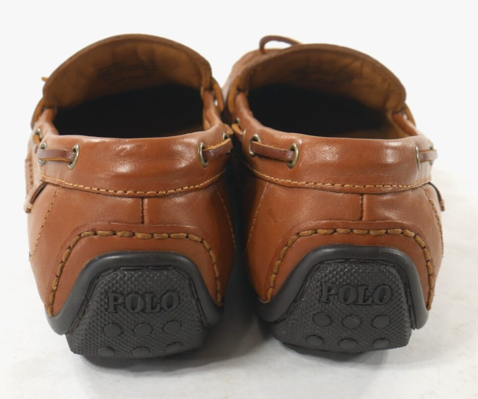 Polo by Ralph Lauren Brown Leather Loafers. Roberts Leather Driver. Never worn. Ralph Lauren Polo Roberts Brown Leather Driver Loafers Men main image 3