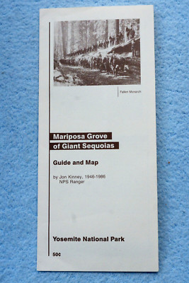 Mariposa Grove of Giant Sequoias - Guide and Map 1996 - Brochure