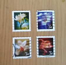 Set completo francobolli usati USA: 2001 Fiori