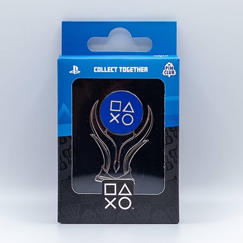 PIN CLUB PlayStation Platinum Trophy Enamel Pin 2