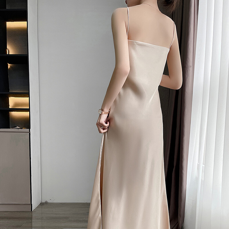 slip under dress HAXMNOU Women Ladies Lingerie Full Petticoat Underskirt Underwear Pink L This slip goes beyond style My Secret to Sundresses: A
