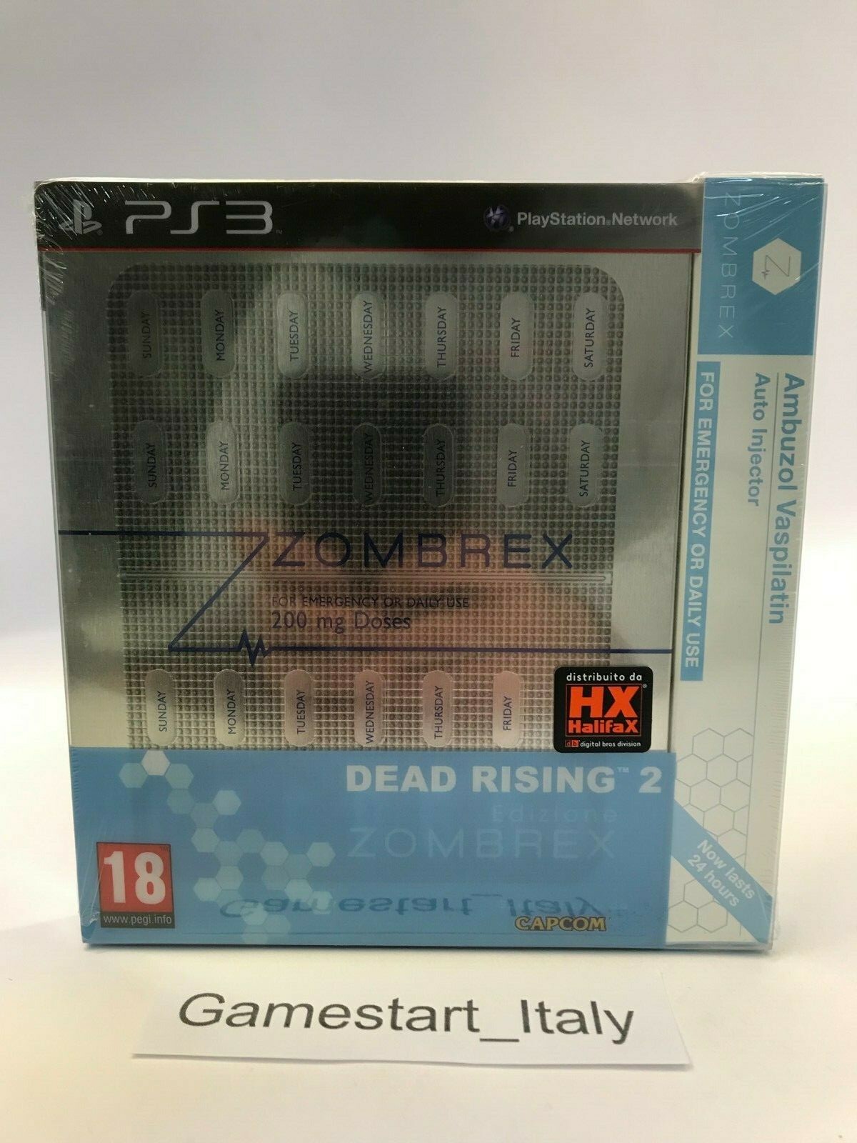 DEAD RISING 2 ZOMBREX LIMITED EDITION - SONY PS3 - FACTORY SEALED PAL ITA - NEW