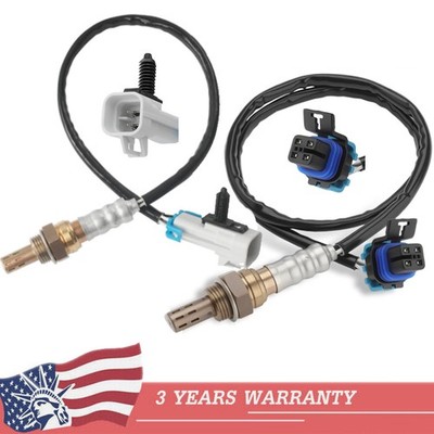 2Pcs Upstream & Downstream 02 O2 Oxygen Sensor For Chevy Cobalt HHR 2.2L 2.4L