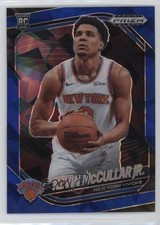 2024-25 Panini Prizm Black Blue Ice Prizm 109/125 Kevin McCullar Jr #246 1ns3