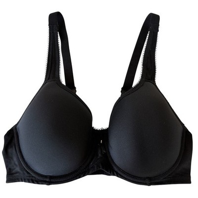 Wacoal Basic Beauty Spacer Underwire T-Shirt Bra Black Style 853192 Size 34C