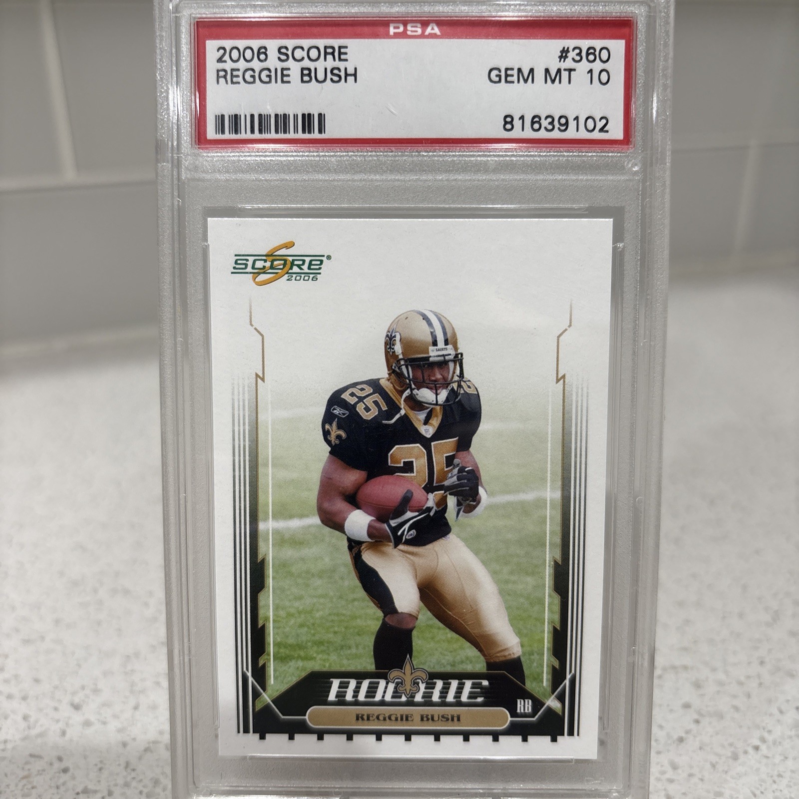 Reggie Bush Score #360 Base