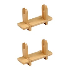 Set of 2 Fan Holder Display Japanese Rack Folding Stands for Fans