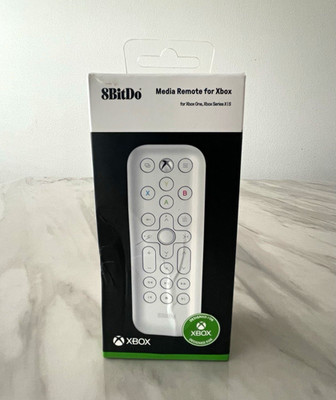 8BitDo Media Remote for Xbox One & Xbox Series X|S, White - New/Unopened Box