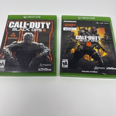 Call of Duty: Black Ops III & IIII / 3 & 4 Xbox One Lot of 2