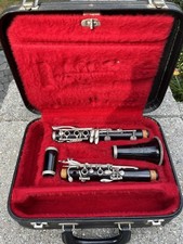 Clarinette vintage série Pruefer Festival avec étui - manque embouchure