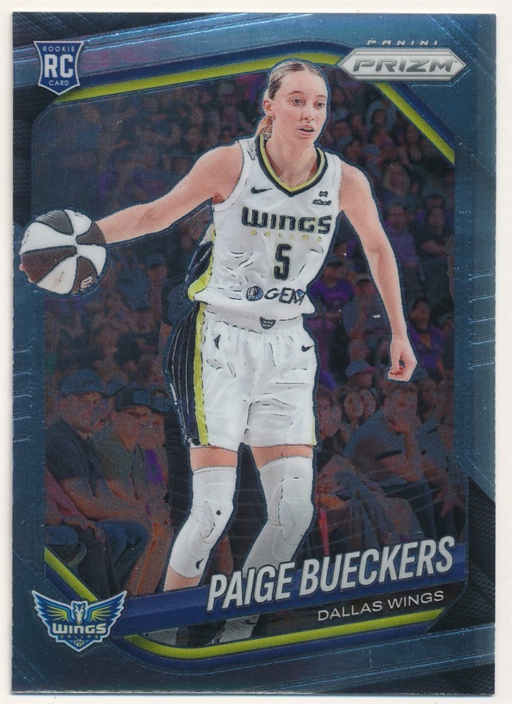 PAIGE BUECKERS 2025 PANINI PRIZM WNBA #5 RC ROOKIE CARD DALLAS WINGS MINT SP