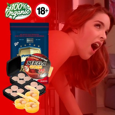PowersX + Mega Gold 36 Pills Delay Ejaculation Climax Control Stamina Timing