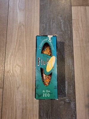 Find It At The Zoo ''A Contained Adventure'' Game Used With Box Good Condition 