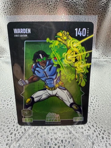 Bo Jackson Battle Arena #BF-66 Cam Ward Warden Glow Foil