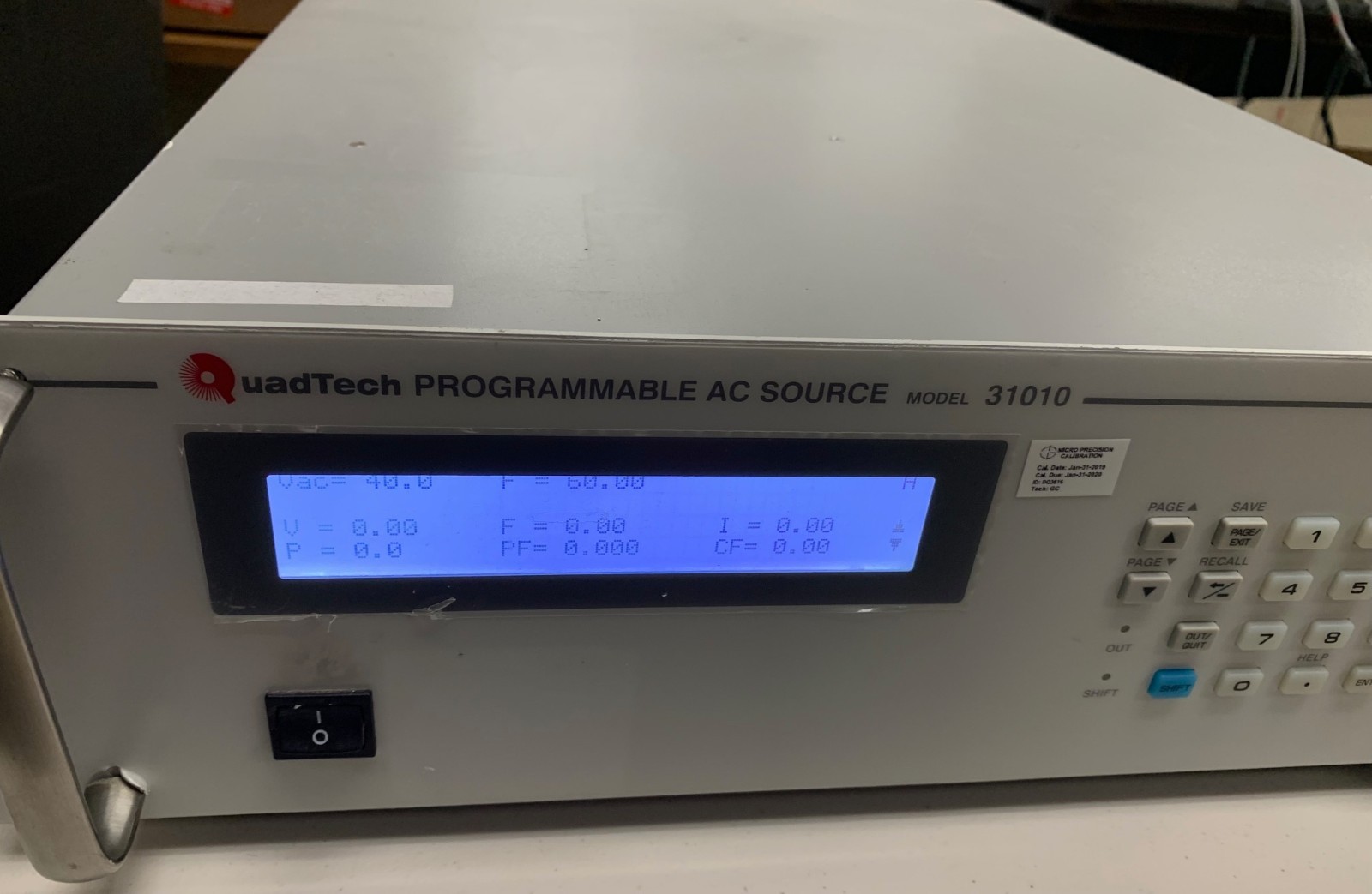 Chroma QuadTech 31010 Programmable AC Source – 1kVA – US Stock – Moving Sale