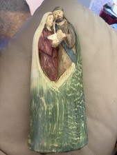 Vintage Italien Harz Gips Maria Josef Jesuski...