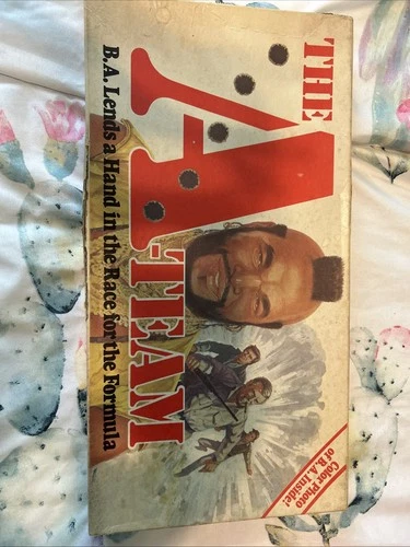 Parker Bros Boardgame A-Team / Mr. T. Used Vintage 1984-missing Items