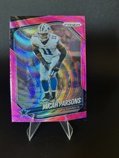 2025 Panini Prizm - Micah Parsons #98 Pink Wave Prizm