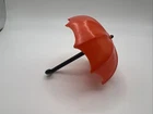 Vintage Red Playmobil Umbrella With Handle