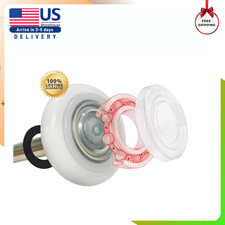 DURA-LIFT Ultra-Life MAX 2" Sealed 6200ZZ Bearing Nylon Garage Door Roller, 4 in