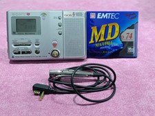  EXC 9 Sony MD Minidisc Player/Recorder MZ-B10 , With New MD, Remote, WORKS