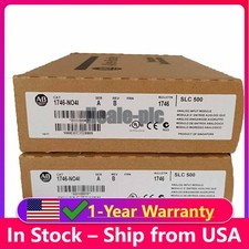 NEW ~ Allen-Bradley    1746-NO4I SER A SLC 500 Analog Ouput Module 1746NO4I NEW