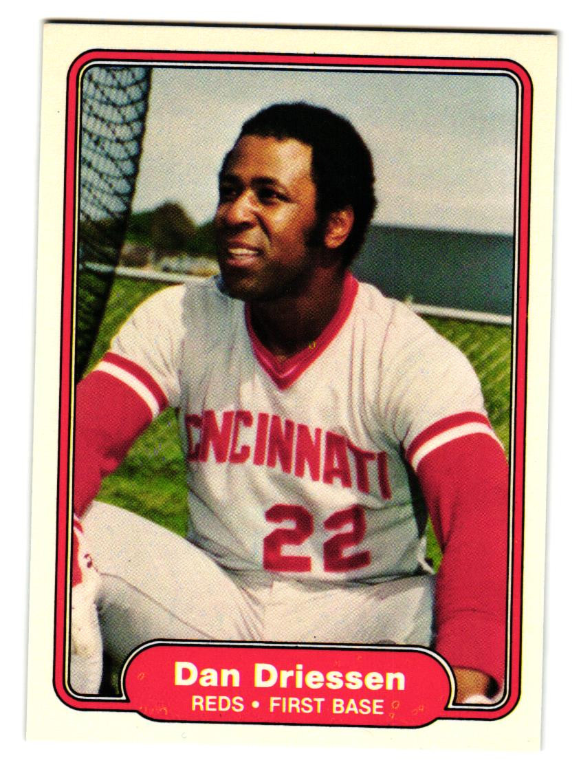 1982 Fleer - Dan Driessen #64 Cincinnati Reds