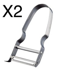 2 X Stainless Steel Potato