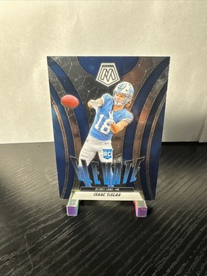   2025 Panini Mosaic Isaac TeSlaa #8 Elevate Rookie Insert   Detroit Lions  